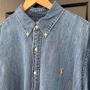 Men’s Ralph Lauren Denim Blue Casual Shirt